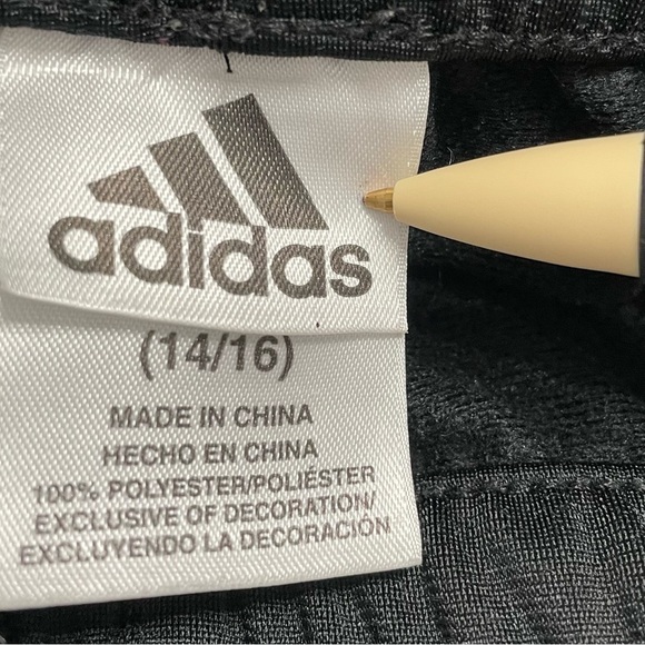 Adidas boys straight fit Sweat size 14-16 elastic waist and drawstring. - Picture 3 of 4